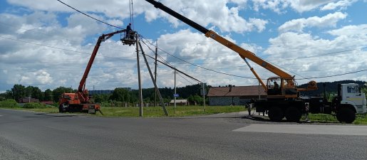 Монтаж опор и линий электропередач. Услуги спецтехники стоимость услуг и где заказать - Рязань