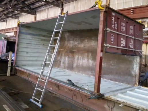 Ремонт сухогрузных и рефрижераторных контейнеров стоимость ремонта и где отремонтировать - Рязань