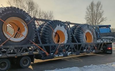 Тралы для перевозки больших грузовых колес - Захарово, заказать или взять в аренду