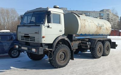Цистерна-водовоз на базе Камаз - Рязань, заказать или взять в аренду