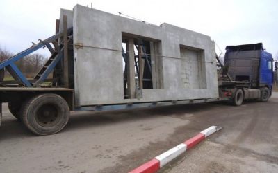 Перевозка бетонных панелей и плит - панелевозы - Рязань, цены, предложения специалистов