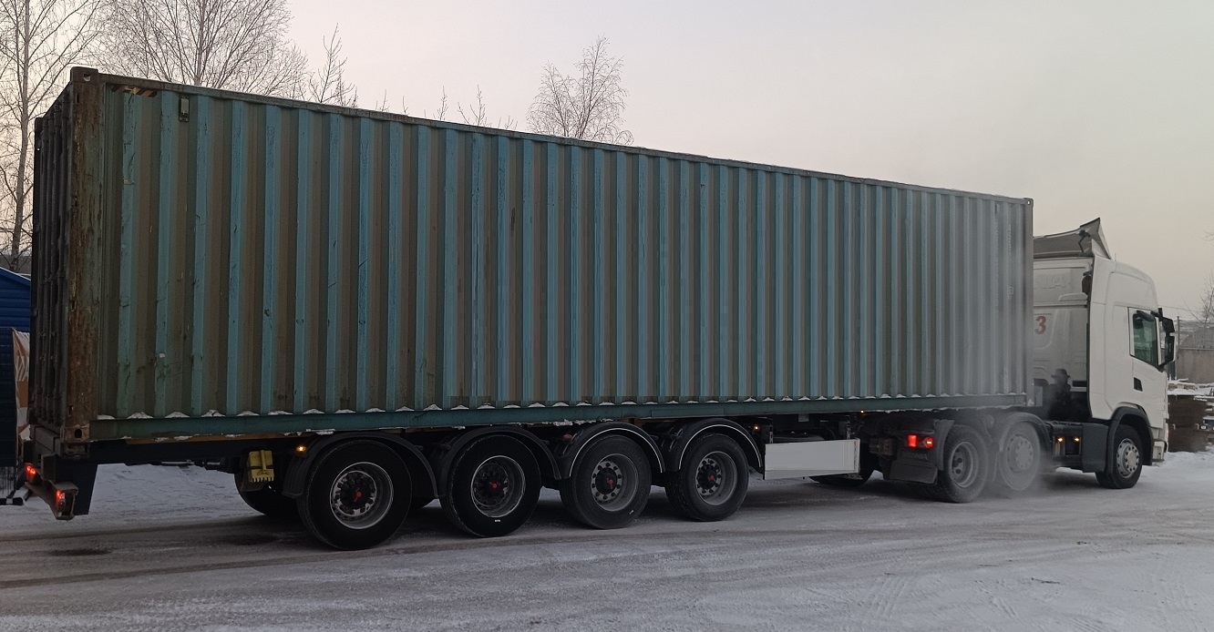Контейнеровоз для перевозки контейнеров 20 и 40 футов в Рязанской области